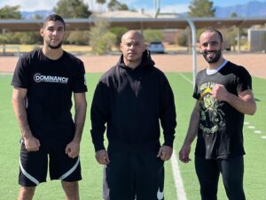 Ottman Azaitar Instagram - Almost time ! It was a great time with all the brothers and friends who helped me for the Fight ! I wanna thank you all for everything 🙏🏽 #MayAllahGiveUsTheVictory ❤️🇲🇦❤️