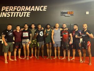 Ottman Azaitar Instagram - Almost time ! It was a great time with all the brothers and friends who helped me for the Fight ! I wanna thank you all for everything 🙏🏽 #MayAllahGiveUsTheVictory ❤️🇲🇦❤️