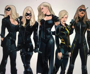 Otto Schmidt Instagram - The Canaries. #blackcanary #wardobe #dccomics