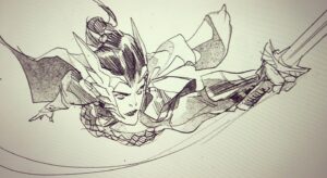 Otto Schmidt Instagram - Valkyrie Sif #ladysif #valkyrie #marvel