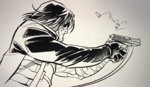 Otto Schmidt Instagram - Bucky’s action.. #buckybarnes #hawkeye #marvel