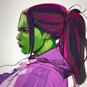 Otto Schmidt Instagram - Jen. #shehulk #jenniferwalters #marvel