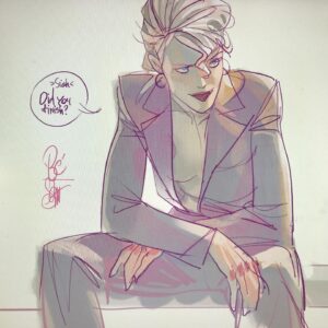 Otto Schmidt Instagram - "After all.." Doodles before a sleep. #blackcanary #dinahlaurellance #dccomics #