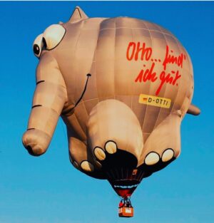 Otto Waalkes Instagram - Ostfriesischer Spionageballon
