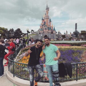 Oussama El Mestari Instagram - Une journée incroyable entre twins✅