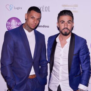 Oussama El Mestari Instagram - Bon week-end l’équipe 😘avec le frérot @kentinrogers 💪🏽
@magaliberdah 
@shaunaevents #kikandou