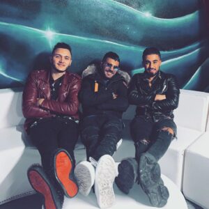 Oussama El Mestari Instagram - Les 3 mousquetaires week-end de malade 😉