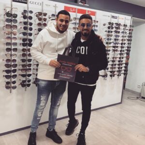 Oussama El Mestari Instagram - Merci à la miff de m’avoir refait une beauté .
Oussama-30%
N’hésitez pas à passer l’équipe .
@pantinoptique @dylan.smadja