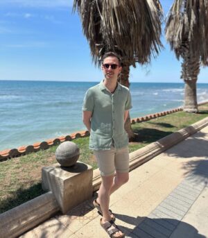 Owain Wyn Evans Instagram - Gorgeous long weekend with The Dr. @arranjrees celebrating the incredible AND stunning wedding of gorgeous @realscottmills and @samvaughan89 🥰 ❤️ (With a little extensionette on the end to Barcelona!)
