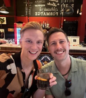 Owain Wyn Evans Instagram - Gorgeous long weekend with The Dr. @arranjrees celebrating the incredible AND stunning wedding of gorgeous @realscottmills and @samvaughan89 🥰 ❤️ (With a little extensionette on the end to Barcelona!)