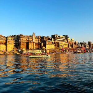 Owain Wyn Evans Instagram - Feeling great and also grateful as I enter my 40s ❤️ Floated down the ganges this morning! I absolutely love India, spending a bit of time here to celebrate! It’s also the 7 year anniversary of myself and the Dr in a few days (I am very lucky, he is very patient 😂 ) and lovely auntie Tracey’s 60th. Plenty to raise a glass to dahlings. Lots of love xxx