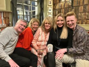 Owain Wyn Evans Instagram - 6 days in London in exceptional company! 🥰