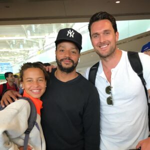 Owain Yeoman Instagram - Let’s get our Comic-Con on!!! Heading to @comic_con San Diego 2019 with @donald_aison and @ashley.aufderheide. Excited to see you all there and introduce you to @emergenceabc #comiccon #sandiego #comiccon2019 #emergence #abc #emergenceabc