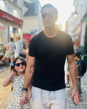Owain Yeoman Instagram - Daddy Daughter Date, Paris France 2022 #Paris #amour #love #mylittlebestie #daughter #daddydaughter #everbelleyeoman #favoritecity #family #cityoflove #familydatenight #summer #europe #tourist #travelfamily #bestdaughterEver #worldtraveler #world #passport #sun #summer #heat #europe2022 #vivelafrance #sunglasses #vacation #vacaymode #😎😎 #twinning #style #fashion