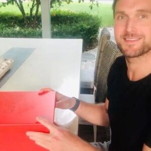 Owain Yeoman Instagram - So this happened two months ago and I’ve been waiting for Fathers Day as the perfect moment to announce that @gigiyeoman and I are expecting BABY No. 2!!! As you can see I had no idea! We are beyond thrilled! Nine boxes to represent the Nine wonderful years we have been together. I love you so much my sweet, beautiful, thoughtful wife and cannot wait to go through this amazing journey again! Happy Fathers Day to all the Dads out there! Happy Fathers Day to my exceptional Father Michael Yeoman. You have set the highest possible bar for fatherhood and every day I strive to be as good, wise, positive, gentle and caring a Father as you have always been to me! I love you SO MUCH!! Hope everyone is getting to spend some time (either with or social distanced) with their Dads. Love them, hug them and hold them tight. In this crazy world we are living in family is more important than ever! Cheers to you Dads! I’m warming up for more sleepless nights and honestly I CANNOT WAIT!! #fathersday #father #expecting #babyno2 #baby #babyontheway #fathersday2020 #Dad #pregnant #gonnabeadad #daddy #baby #bigsister #love #surprise #pregnancy #pregnancyannouncement #quaranteenie #itsa..