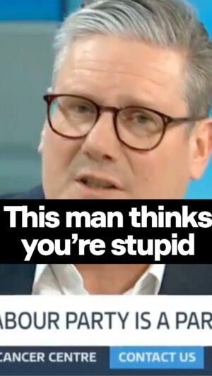 Owen Jones Instagram - Keir Starmer lied on national television about his support for Israel’s war crimes - in the most shameless way possible.

This is ridiculous. A clip is played showing what he said, and then he lies about it.

He clearly thinks everyone is stupid.