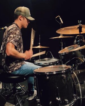 Owen Patrick Joyner Instagram - This was taken the night before we filmed “Now or Never” and those are the drum charts I wrote because I didn’t know what I was doing :) feel free to use them