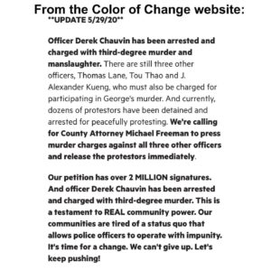 Owen Teague Instagram - This petition is 98% to 3 million. Let’s keep going. This is something we all have to fight for, no matter the color of our skin. In addition to justice, we must also all do our part to dismantle this country’s ancient system of racism. The @naacp website has a great overview of specific demands for our state representatives, as well as a letter you can send to your reps no matter where you live. We can make them hear us. And we can vote out the racist, corrupt, psychopathic tyrants who allow the murder of unarmed black men, or those who encourage violence against protestors. 
Please stay safe and keep protecting yourself from coronavirus. #justiceforgeorgefloyd #blacklivesmatter