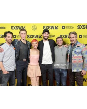Owen Teague Instagram - Always fun to see this group of wonderful people. Making The Cow was a blast. Thanks to everyone to came to see it — what a great audience. 

Thanks to @mrfabioimmediato for styling and @etro for the suit. 

#thecowmovie #elihorowitz #winonaryder #dermotmulroney
@johngallagherjunior #sxsw22