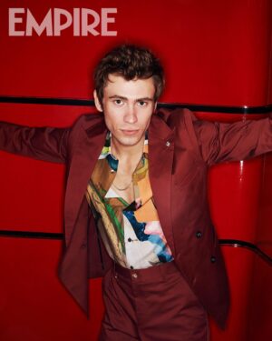 Owen Teague Instagram - As lead ape Noa in Kingdom Of The Planet Of The Apes, Owen Teague is primed for stardom. 🔥
 
He hits the latest @empiremagazine Spotlight cover – talking performance capture, animation ambitions, Stephen King and more.
 
Read the full interview now at empireonline.com. 
 
Photography: @salacuse
Styling: @nicoamarca
Styling assistant: Joanna Fu
Grooming: Bruce Wayne
Photography Director: @joannamoran
Creative Director: @neonmessiah 
Interview: @hayleycampbelly

#owenteague #empirespotlight #kingdomoftheplanetoftheapes #planetoftheapes #wesball #apesmovies #performancecapture #weta #empiremagazine #matthewsalacuse