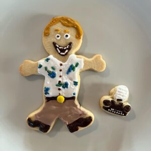 Owen Teague Instagram - Harold meets his demise in my stomach #thestand