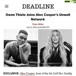 Owen Thiele Instagram - i won’t shut up so they gave me a podcast @alexandracooper ❤️