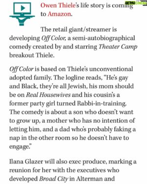 Owen Thiele Instagram - Mom…. you better grid this…