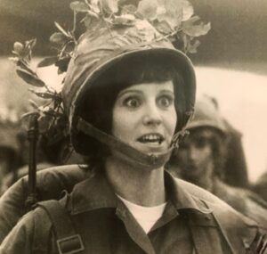 P.J. Soles Instagram - I know STRIPES usually gets all the love, but I had such a great time filming PRIVATE BENJAMIN! Who knew that Kate Hudson was going to grow up & be an actress/she was such a cute baby! (And Oliver in the background too!) I used to be tall, lol! My old Polaroids! 🎬❤️