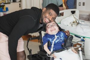 P.K. Subban Instagram - We all have the potential to all be the light in someone’s life. Loic and I were the light in each other’s lives. That’s what I get to share with all the children I encounter. Loic will be missed but never forgotten for his smile, laugh, and larger than life energy. 🕊️ ❤️🙏🏿