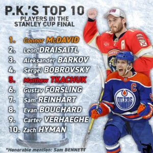 P.K. Subban Instagram - 1 more sleep!

#nhl #hockey #stanleycup #stanleycupplayoffs #playoffs #stanleycupfinal #florida #edmonton #panthers #oilers #mcdavid #draisaitl #tkachuk
