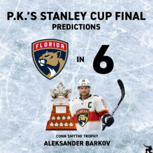 P.K. Subban Instagram - Only 2 days away…

#nhl #hockey #playoffs #stanleycup  #stanleycupplayoffs #stanleycupfinal #florida #edmonton #panthers #oilers

😎thoughts?