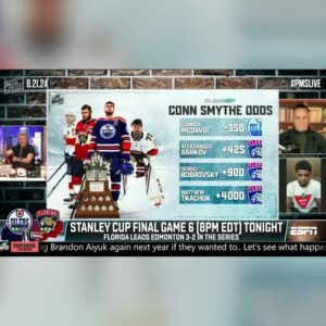 P.K. Subban Instagram - The Panthers have the chance to close out the Stanley Cup Final tonight in Edmonton 👀 

Could Connor McDavid be the first non-goalie to win the Conn Smythe without the Stanley Cup since 1976? 🤔