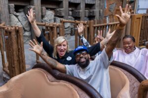 PJ Morton Instagram - I got to ride on #TianasBayouAdventure for the first time and hearing my song #SpecialSpice almost brought me to tears! 🥹🙌🏾.. Can’t wait for all of you to see and hear! Opening day is this Friday! Mama I made it to @waltdisneyworld! 

#WaltDisneyWorld #DisneyWorld #DisneyParks