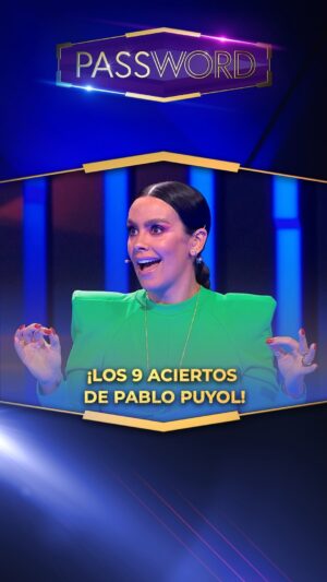 Pablo Puyol Instagram - ¡IMPRESIONANTE! ¡Pablo Puyol consigue NUEVE ACIERTOS en 30 segundos! #Password