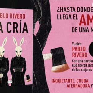 Pablo Rivero Instagram - #LaCría me está dando muchas alegrías, gracias por vuestros comentarios y reseñas. Vuelvo a compartir el booktrailer porque seguro que muchos se lo perdieron y estoy seguro de que los que ya lo hayan hecho lo disfrutarán más. 
@sumadeletrased @penguinlibros