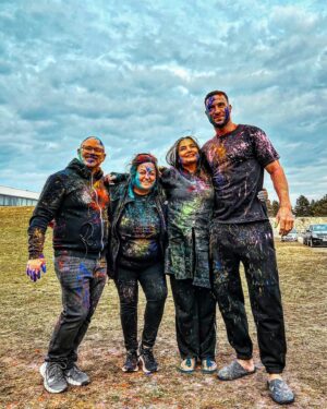 Pablo Schreiber Instagram - I still have no idea what it means but what a fantastic holiday!!! Holi hai!!!