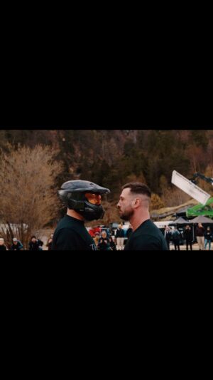 Pablo Schreiber Instagram - This was last year, on my birthday, the last day of shooting for Season 2 of Halo. I convinced a very large portion of the crew that they should jump into the glacial lake we were shooting in front of, Lago Del Predil, to commemorate the end of our season. The water was around 5 degrees Celsius and it was not warm outside. It was a crazy thing to do and the fact that so many people decided to join me was emblematic of this whole experience. So much talent, will power and determination on display for the past few years. Ready for anything, except giving up. I’m so proud of everyone who contributed to this crazy journey and so grateful for your contribution. As they say, That’s a wrap!!! 🙏🏼❤️🙏🏼