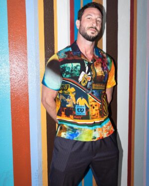 Pablo Schreiber Instagram - Last night celebrating Paul Smith’s signature stripe…
@paulsmithdesign
📸‘s by @thecobrasnake