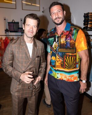 Pablo Schreiber Instagram - Last night celebrating Paul Smith’s signature stripe…
@paulsmithdesign
📸‘s by @thecobrasnake