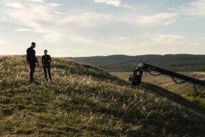 Pablo Schreiber Instagram - Filmmaking is the ultimate team sport. Everyone is affected by the choices and actions of the collaborators around them. Most of these relationships are not chosen. A huge part of making art is learning to make the most out of relationships and collaborations that might not be that exciting. But then once in awhile collaborators come along that just fit. Their sensibilities match yours, your tastes line up and everything feels better when they’re around. I had a number of these electric, fulfilling collaborations on Halo but in the wake of episode 6 and the wonderful reception it has received it felt like good timing to highlight a couple of those who play such a meaningful role in the second half of our season… 

First of all @jonliebesman directed the shit out of Episode 5 and 6! So much so that we had to beg him to come back for 8 and 9. In him I found a partner in crime who was as committed as I was to improving and elevating the show. Every day, every moment was an opportunity to fix something, to make something better. He was never content to settle for something ordinary when there was a better option. He has an exquisite eye, an indefatigable work ethic and a head of flowing locks that would make Samson self conscious. I feel so lucky that he was sent my way and I couldn’t have survived the experience without him. 

@charliemurphyactress ladies and gentleman… I warned you she was coming. This lady was a godsend!  She turned a very challenging part into a tour de force. She is a wonderful human being, a gifted, intelligent performer and a force of nature in a petite but mighty package. I can’t imagine anyone handling the strange waters and challenges of Halo season 1 with more grace and professionalism and talent than she did. She was a beacon for me thru the whole back half of the season. 

My eternal gratitude goes out to these 2 amazing collaborators, and the rest of the Halo team, for helping me, supporting me, teaching me and being really kick ass teammates! 

🙏🏼❤️

All photos taken by our amazing Digital Content Supervisor @annaveraphoto 🤗