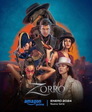 Paco Tous Instagram - Estrenamos "ZORRO" 19 de enero del 2024 en @primevideomx y 26 de enero del mismo año en @primevideoes . 10 capítulos de aventura 10.