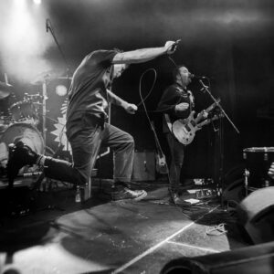 Paddy Considine Instagram - Thank you all that came to our hometown show @brewhouseartscentre in Burton on Friday night. We had an absolute blast. Let’s run it back next year… The show was captured by the brilliant @deniseespositoart 💀