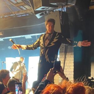 Paddy Considine Instagram - @thehives destroy another venue. Last night it was @theleadmill that got turned to dust. Photo: @josephhooligan
