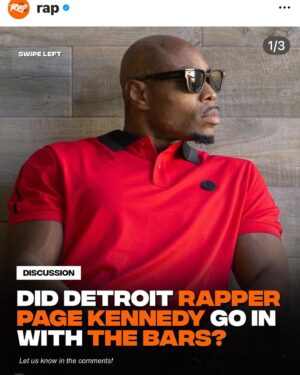 Page Kennedy Instagram - I’m so grateful for all the love i been getting on my art lately. If you want more i have a new mixtape out now #StraightBars 1-5 out everywhere. Shout out to @rap for the post