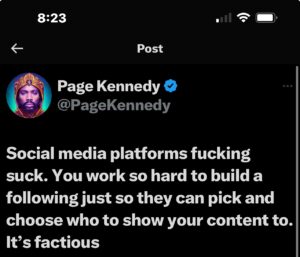 Page Kennedy Instagram - This should be illegal. PLZ GO LIKE AND COMMENT ON MY PREVIOUS POST SO MY STUFF SHOW UP ON YOUR TIMELINE. THANK YOU TO THE ONES THAT APPRECIATE ME