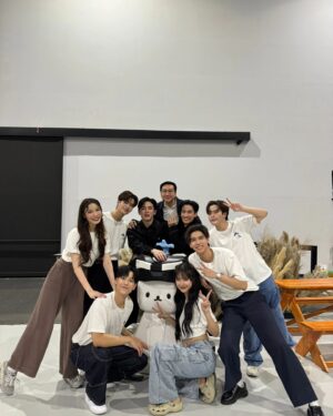 Panachai Sriariyarungruang Instagram - Could not ask for a better group of people to be around with thank you for having me 🐻‍❄️🐳 #PolcaTimeTravelingConcert