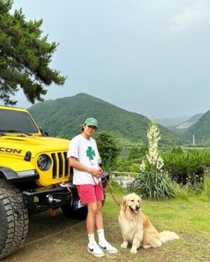 Park Eun-seok Instagram - Date with my baby💕