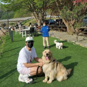 Park Eun-seok Instagram - 양평나들이🐶💚