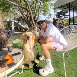 Park Eun-seok Instagram - 양평나들이🐶💚
