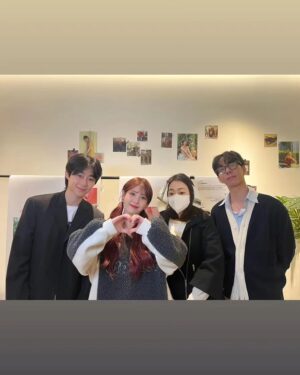 Park Ji-bin Instagram - 행복했던 토요일
 I💛U 🌹